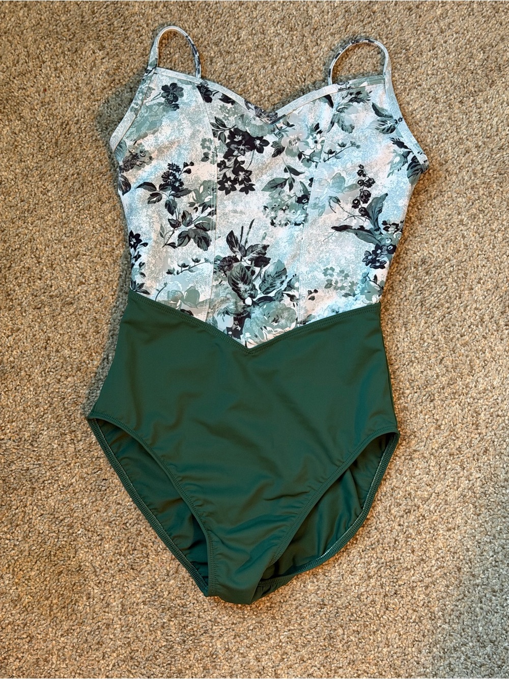 Floral Danse de Paris Leotard